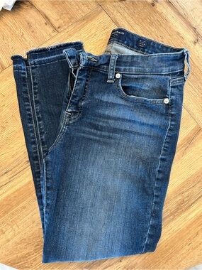 Lucky Brand Women's Medium Dark Blue Skinny Jeans